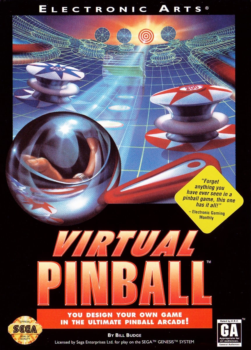 Capa do jogo Virtual Pinball