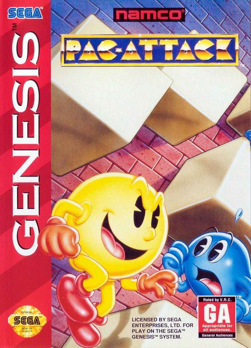 Capa do jogo Pac-Attack