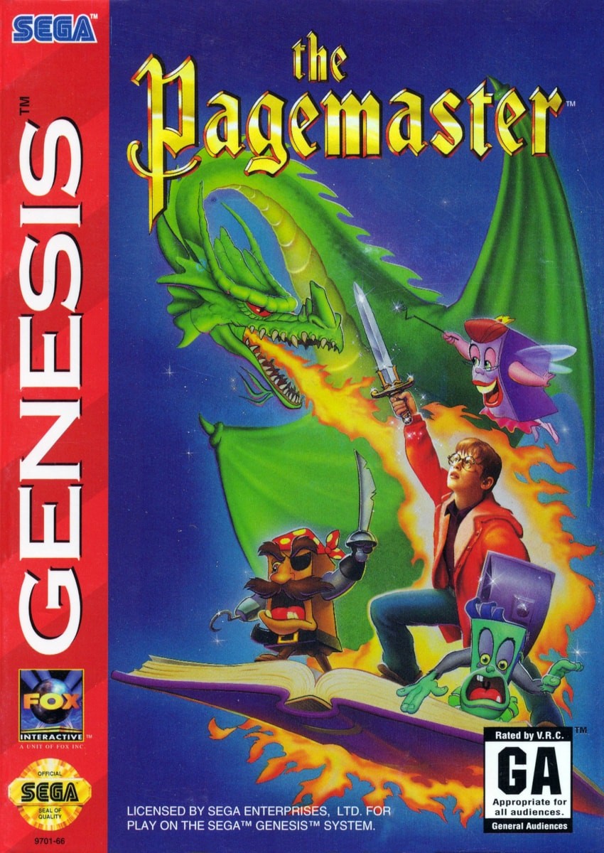 Capa do jogo The Pagemaster
