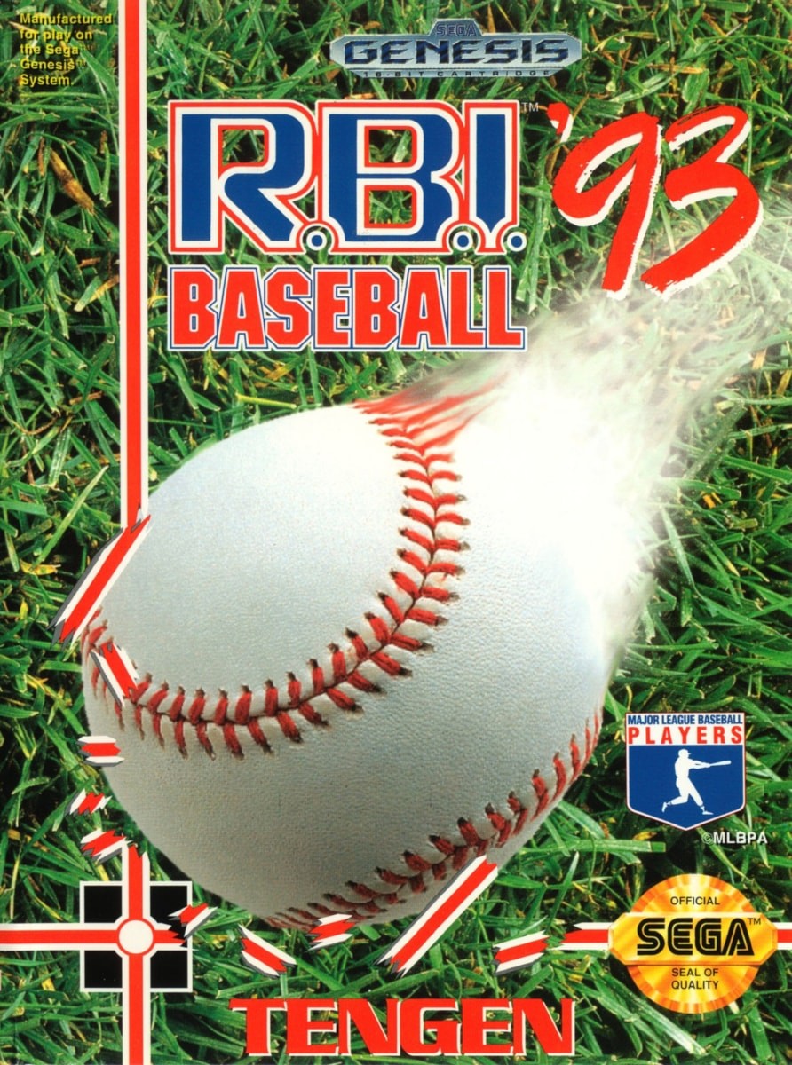 Capa do jogo R.B.I. Baseball 93
