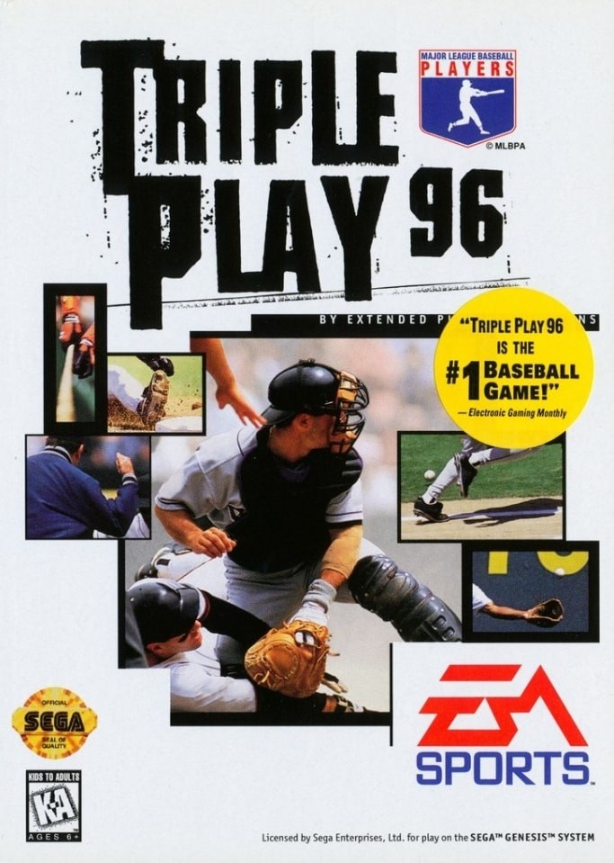 Capa do jogo Triple Play 96
