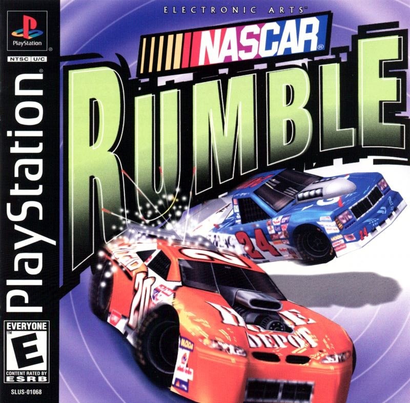 Capa do jogo NASCAR Rumble