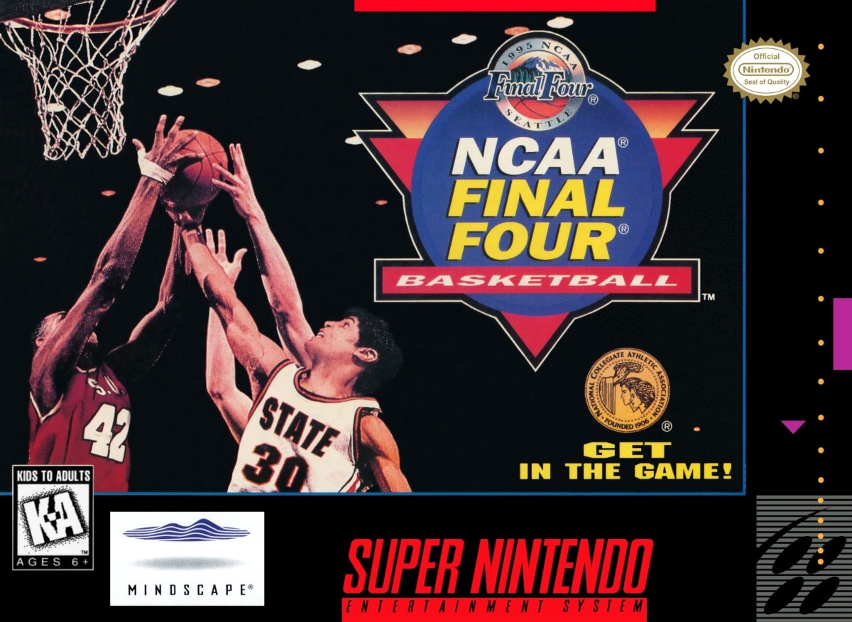 Capa do jogo NCAA Final Four Basketball