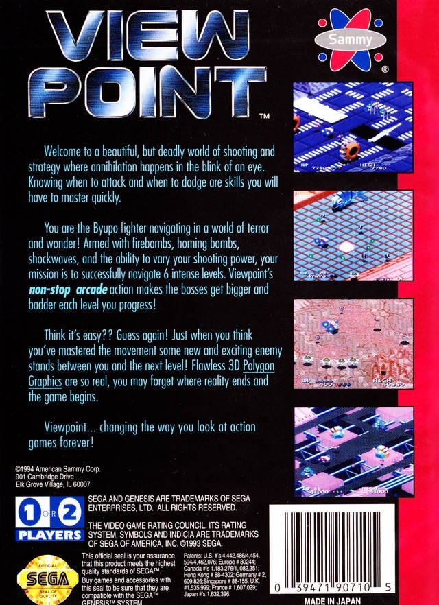 Capa do jogo Viewpoint