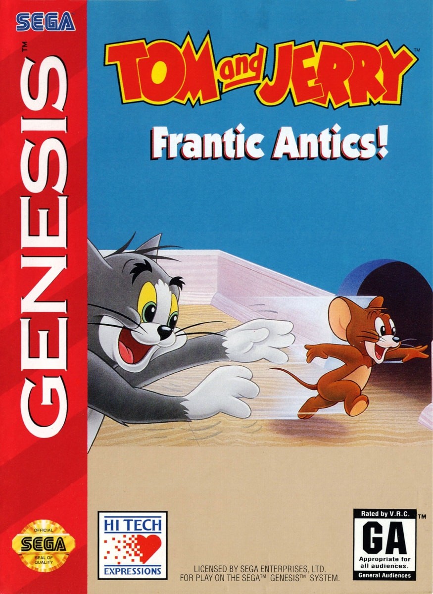 Capa do jogo Tom and Jerry: Frantic Antics