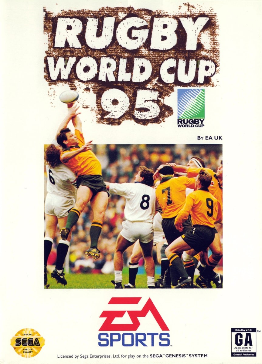 Capa do jogo Rugby World Cup 1995