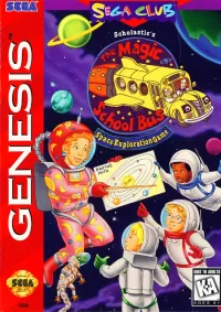 Capa de Scholastic's The Magic School Bus: Space Exploration Game