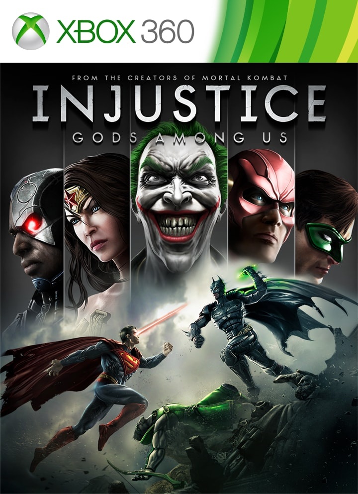 Capa do jogo Injustice: Gods Among Us