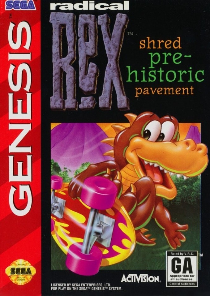 Capa do jogo Radical Rex