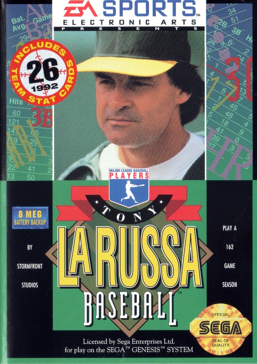 Capa do jogo Tony La Russa Baseball