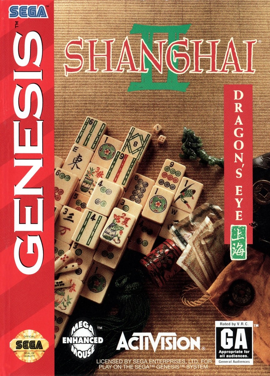 Capa do jogo Shanghai II: Dragons Eye
