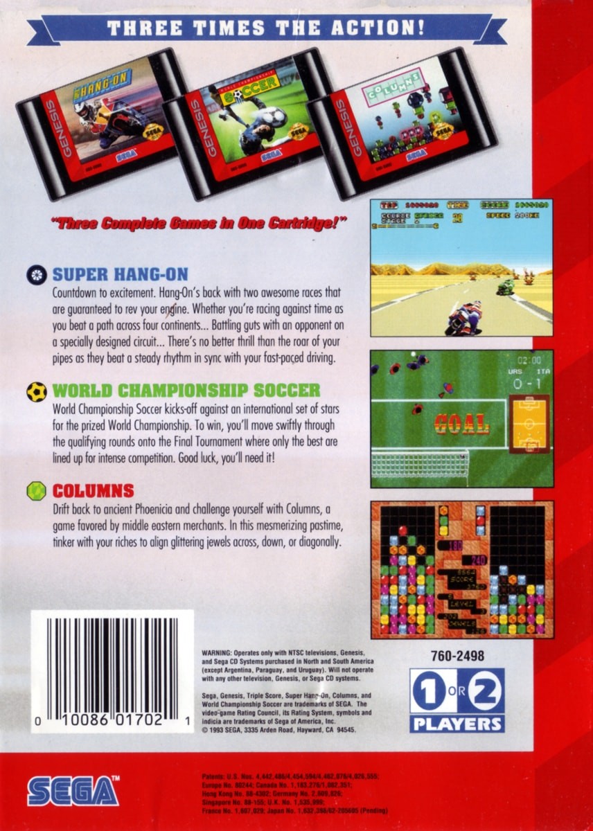 Capa do jogo Mega Games I