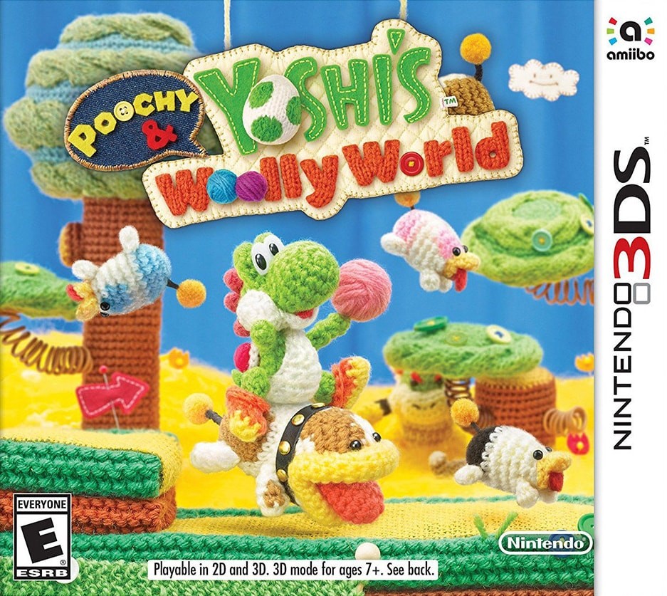 Capa do jogo Poochy & Yoshis Woolly World