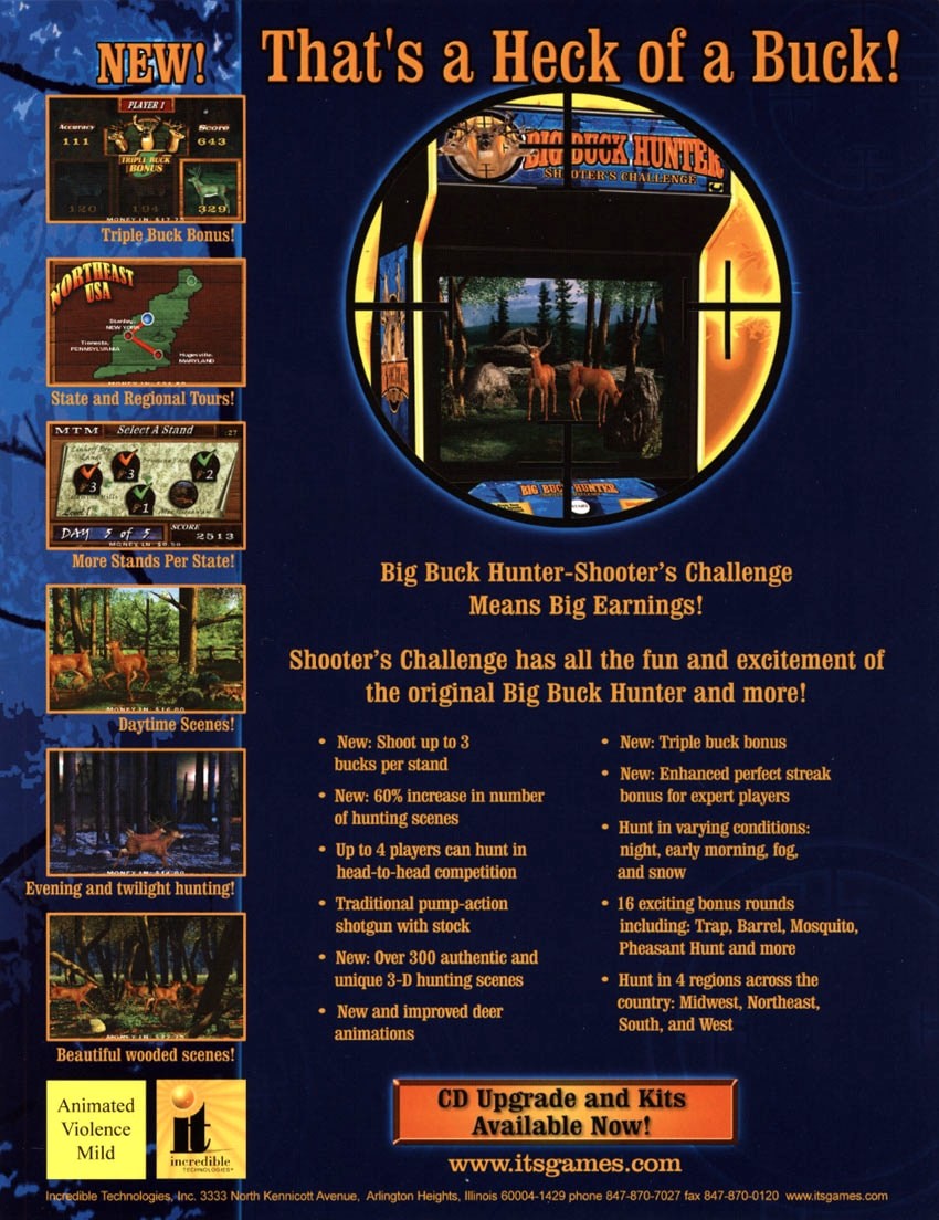 Capa do jogo Big Buck Hunter: Shooters Challenge