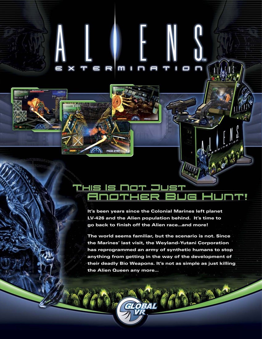 Capa do jogo Aliens: Extermination