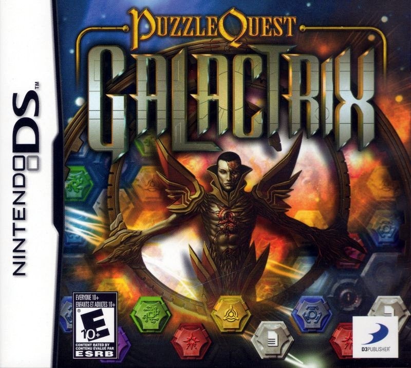 Capa do jogo Puzzle Quest: Galactrix