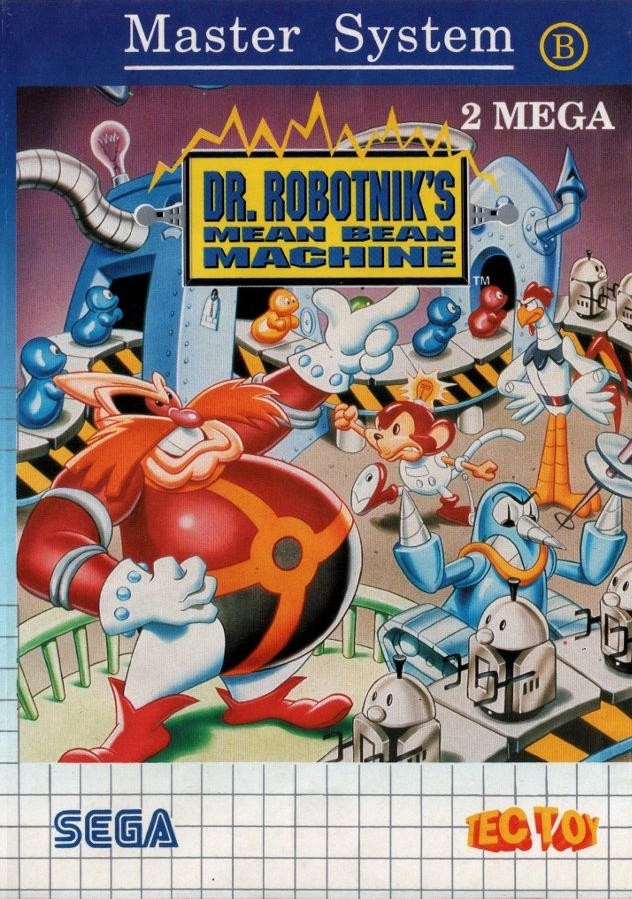 Capa do jogo Dr. Robotniks Mean Bean Machine