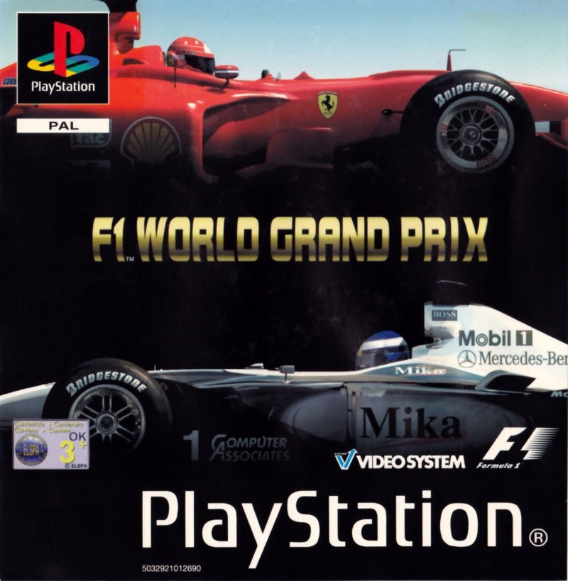 Capa do jogo F1 World Grand Prix