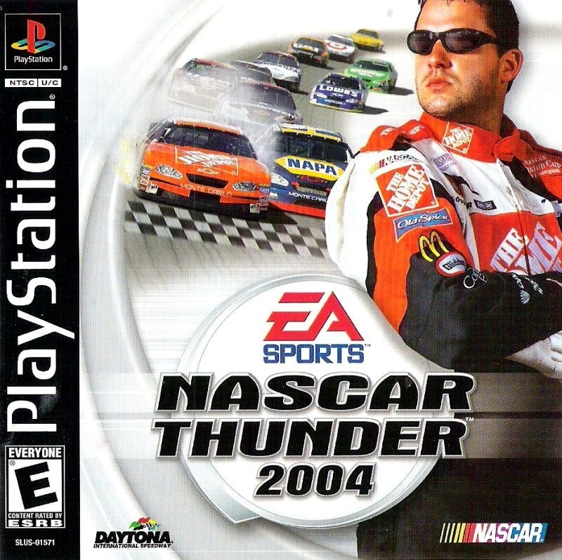 Capa do jogo NASCAR Thunder 2004