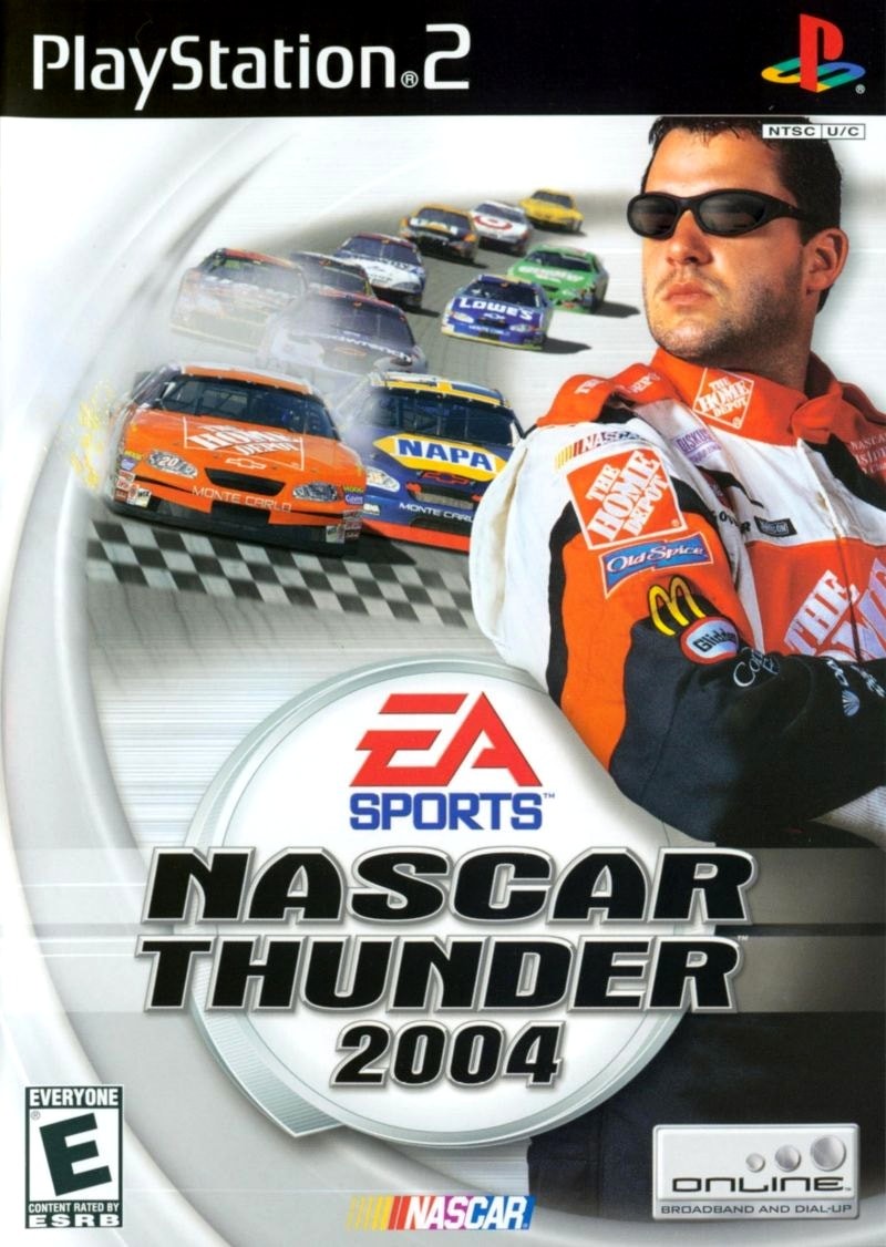 Capa do jogo NASCAR Thunder 2004