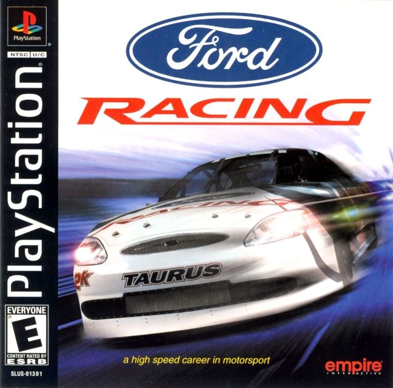 Capa do jogo Ford Racing