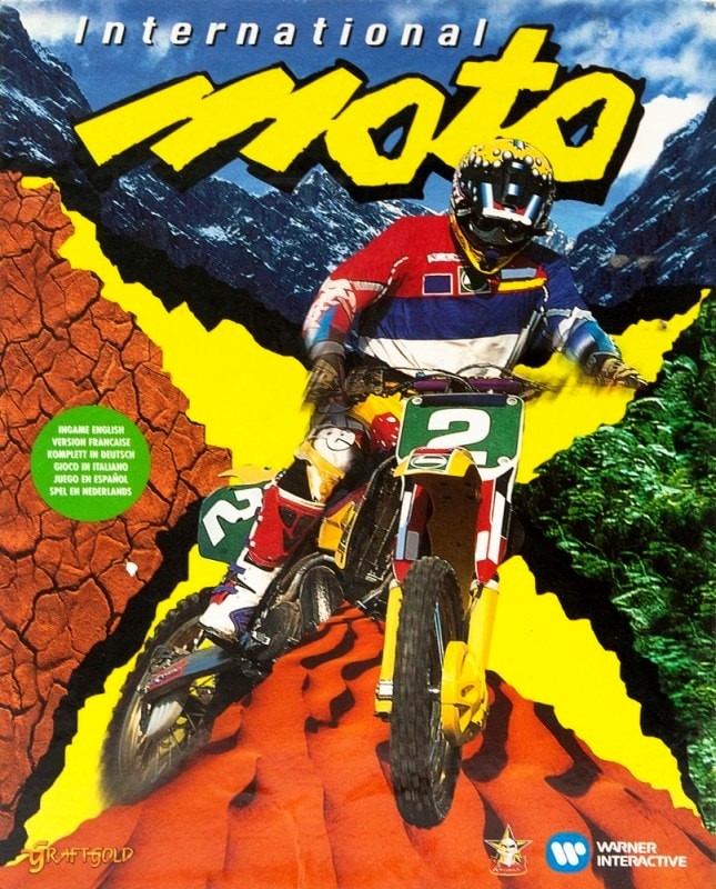 Capa do jogo International Moto X