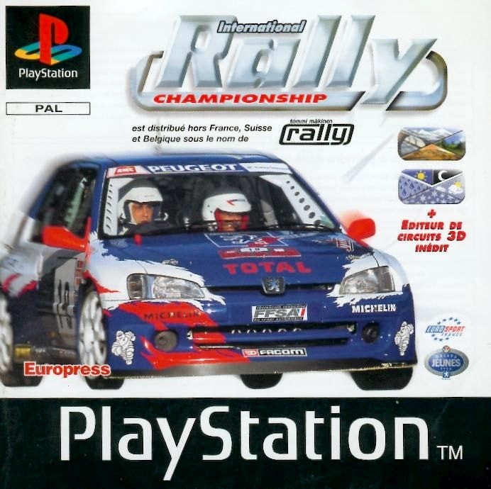 Capa do jogo International Rally Championship