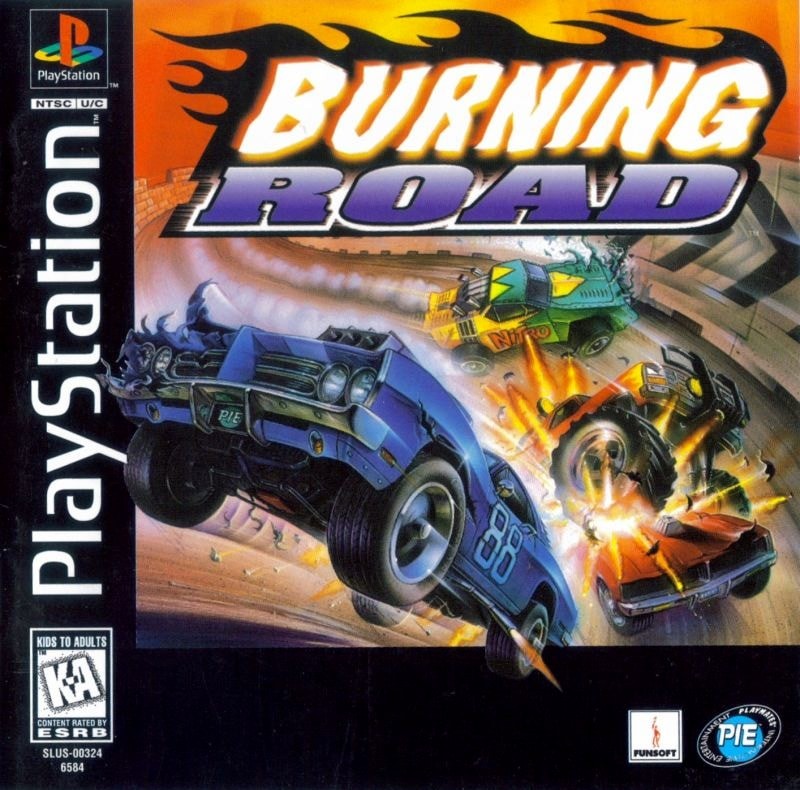 Capa do jogo Burning Road