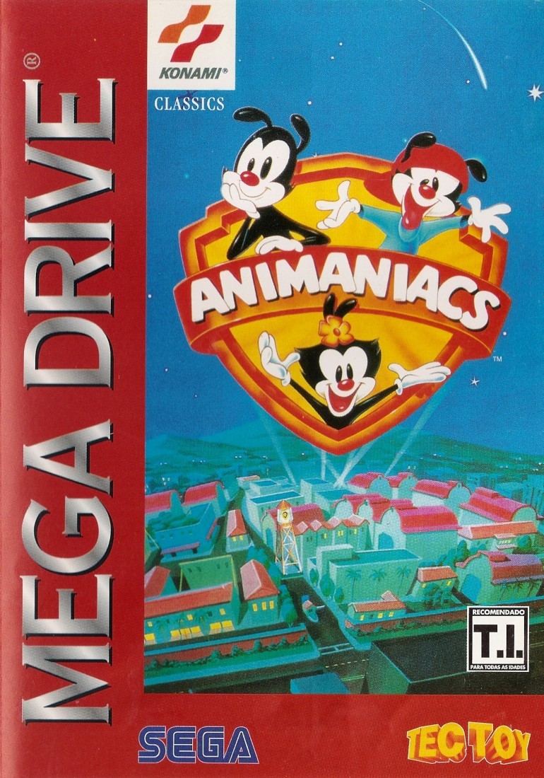 Capa do jogo Animaniacs
