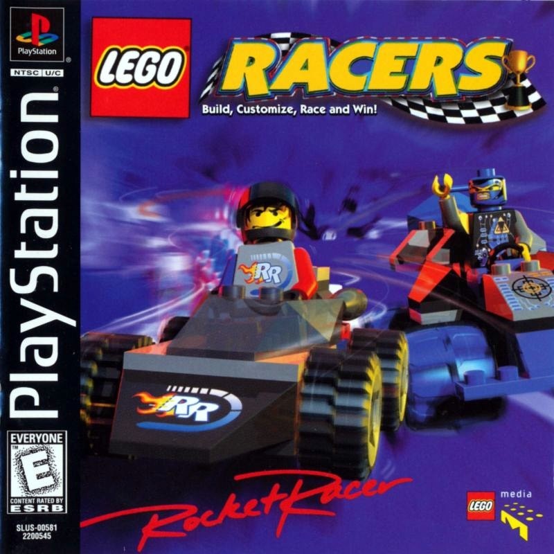 Capa do jogo LEGO Racers