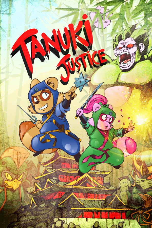 Capa do jogo Tanuki Justice