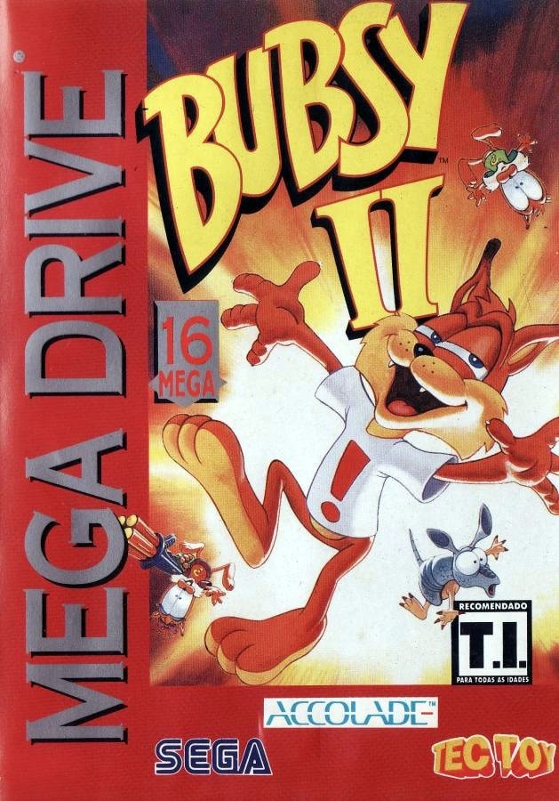 Capa do jogo Bubsy II