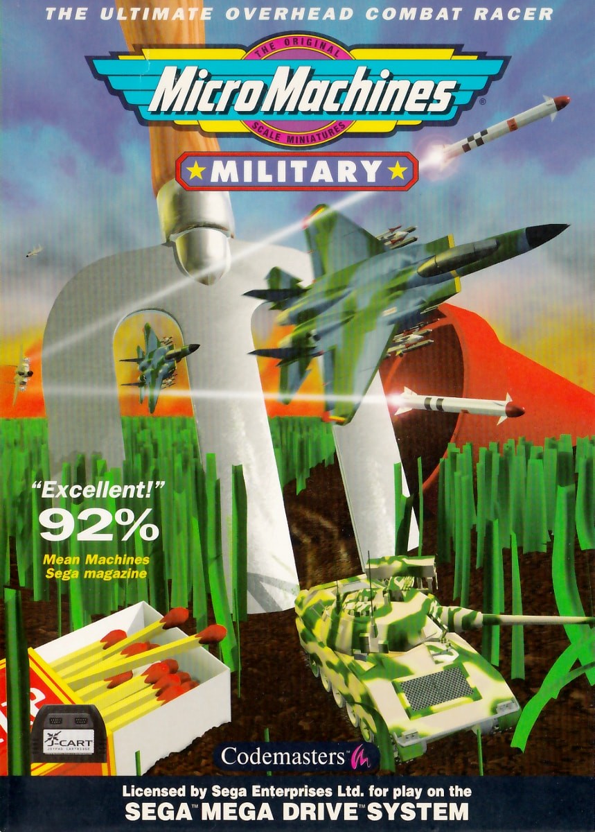 Capa do jogo Micro Machines: Military