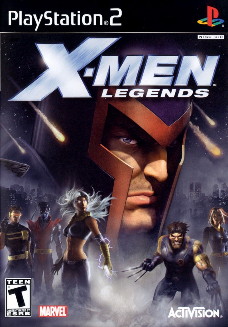 Capa do jogo X-Men: Legends