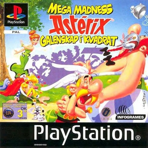 Capa do jogo Astérix: Mega Madness