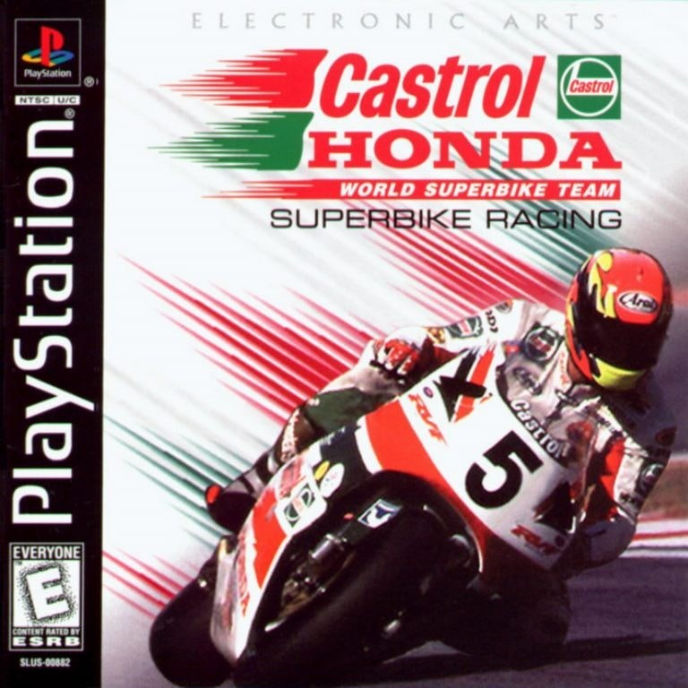 Capa do jogo Castrol Honda Superbike World Champions