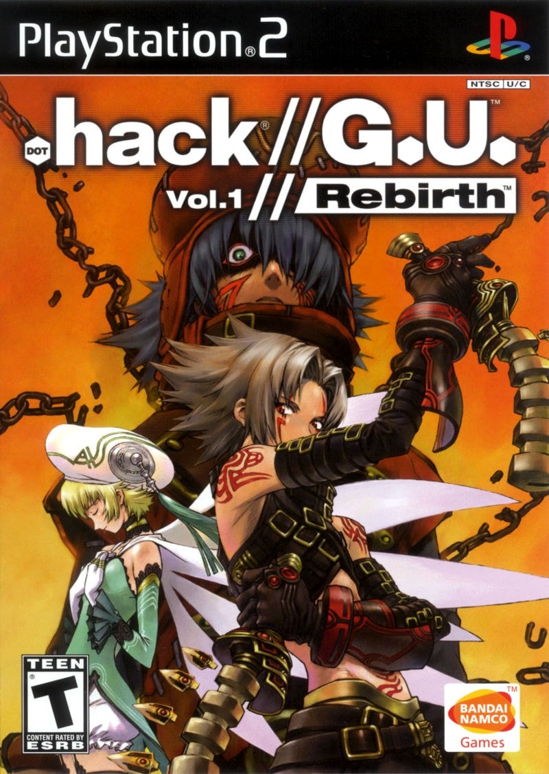 Capa do jogo .hack//G.U. Vol. 1//Rebirth
