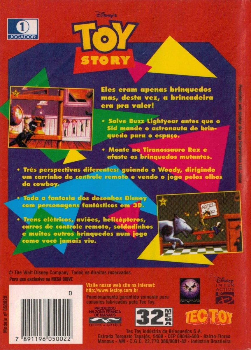 Capa do jogo Toy Story