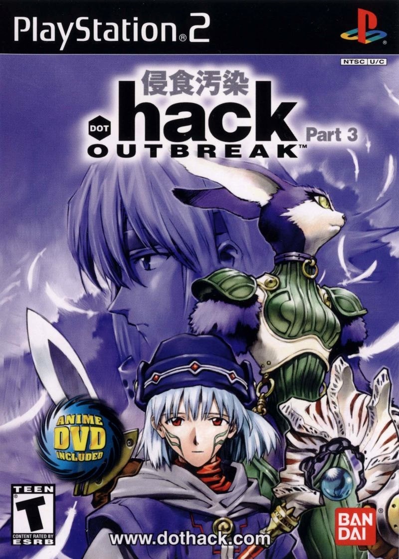 Capa do jogo .hack//Outbreak: Part 3