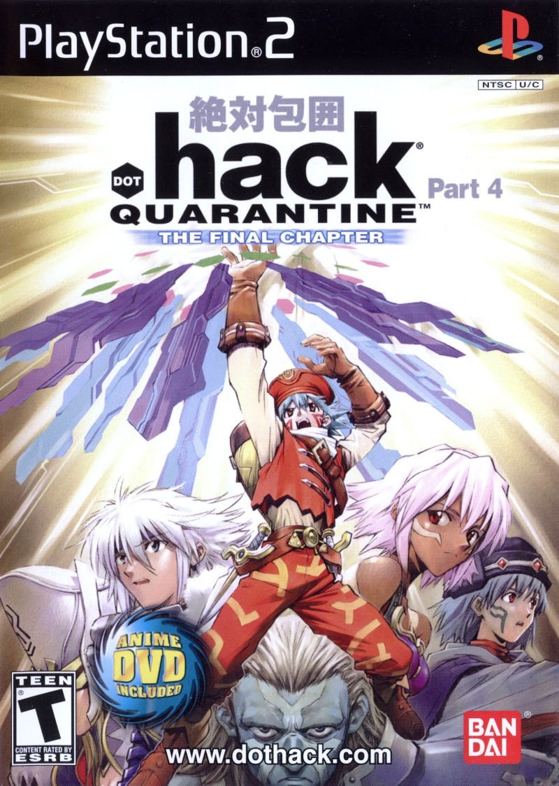 Capa do jogo .hack//Quarantine: Part 4
