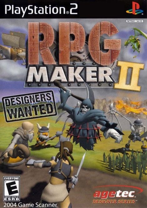 Capa do jogo RPG Maker II
