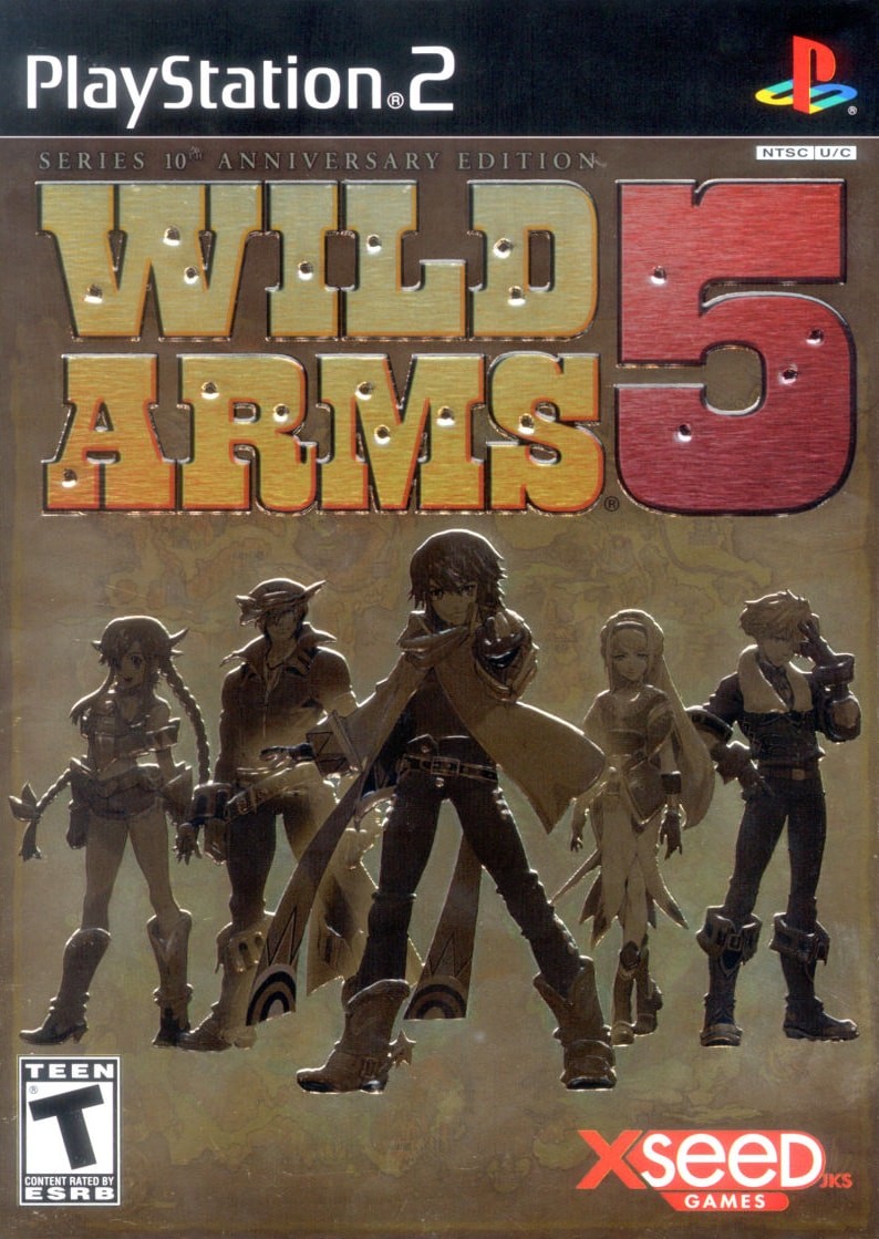 Capa do jogo Wild Arms 5