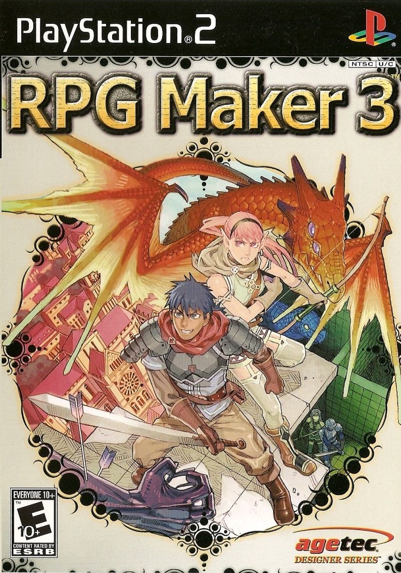 Capa do jogo RPG Maker 3