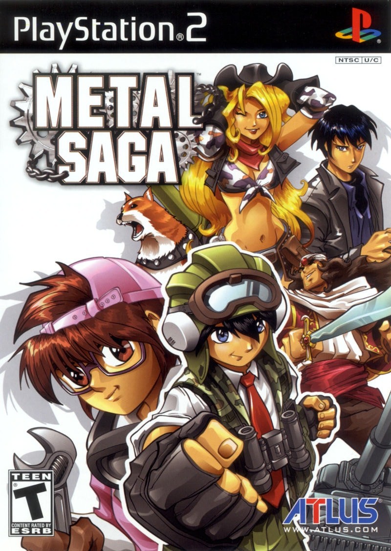 Capa do jogo Metal Saga