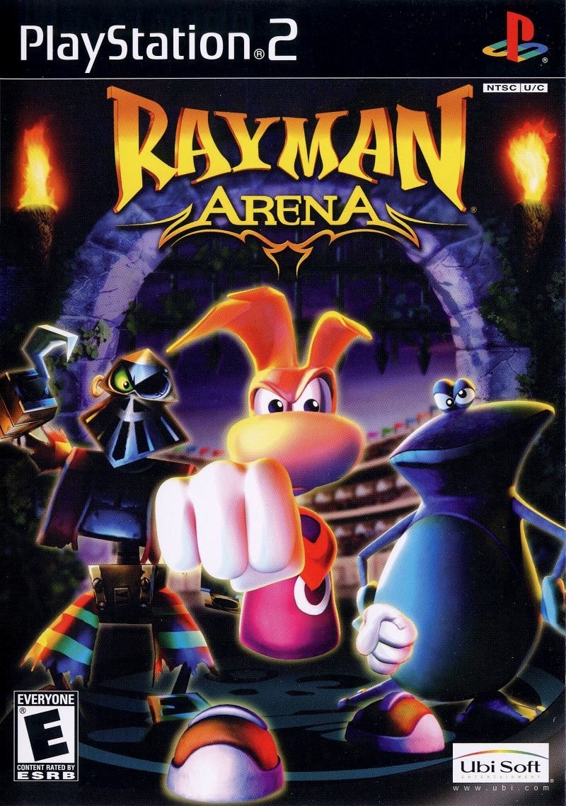 Capa do jogo Rayman Arena