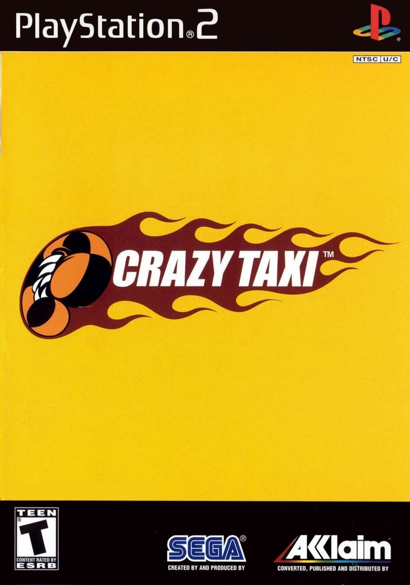 Capa do jogo Crazy Taxi