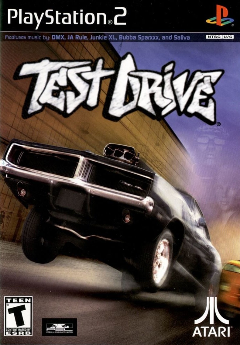 Capa do jogo Test Drive