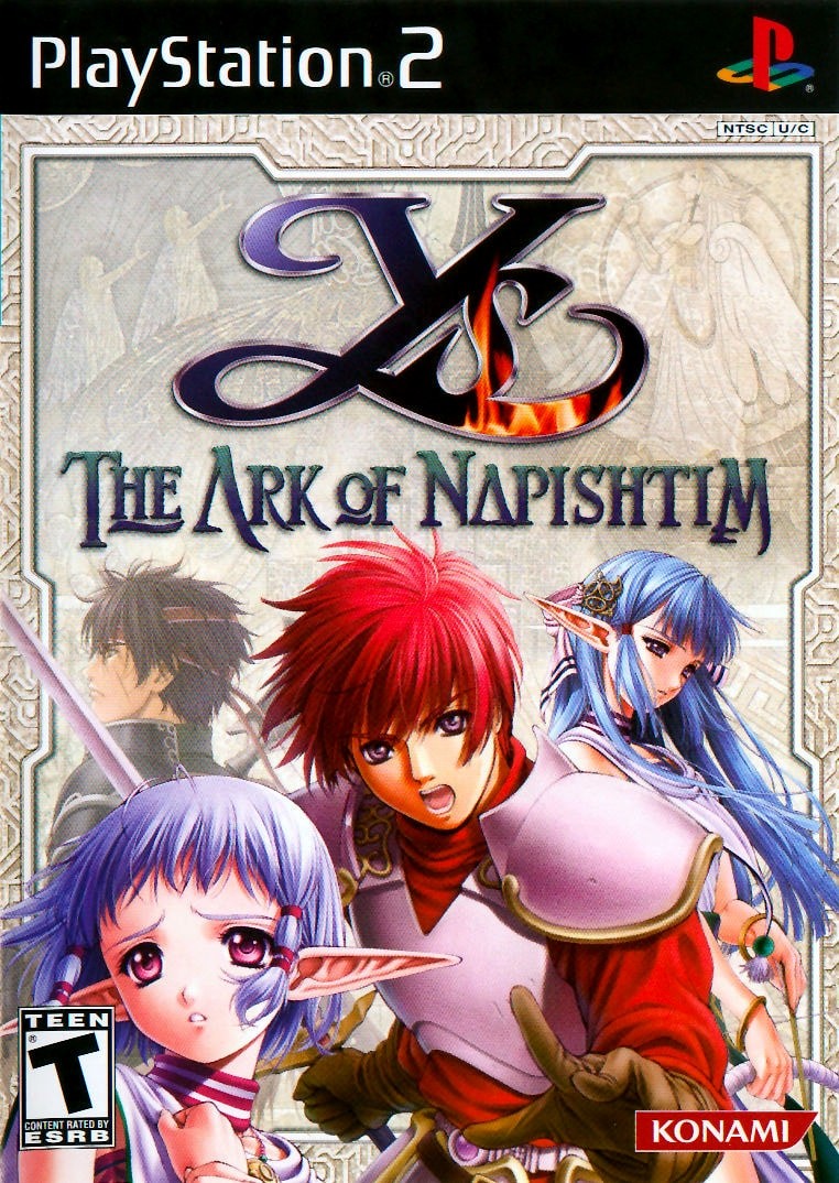 Capa do jogo Ys VI: The Ark of Napishtim