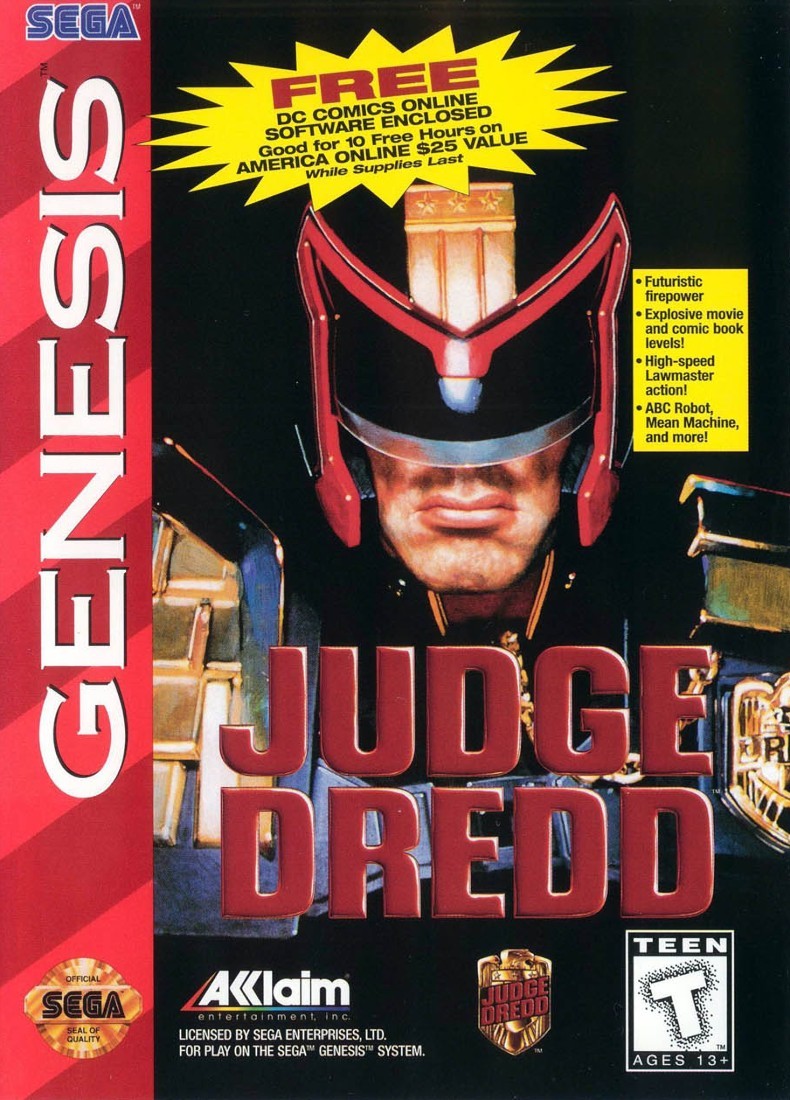 Capa do jogo Judge Dredd