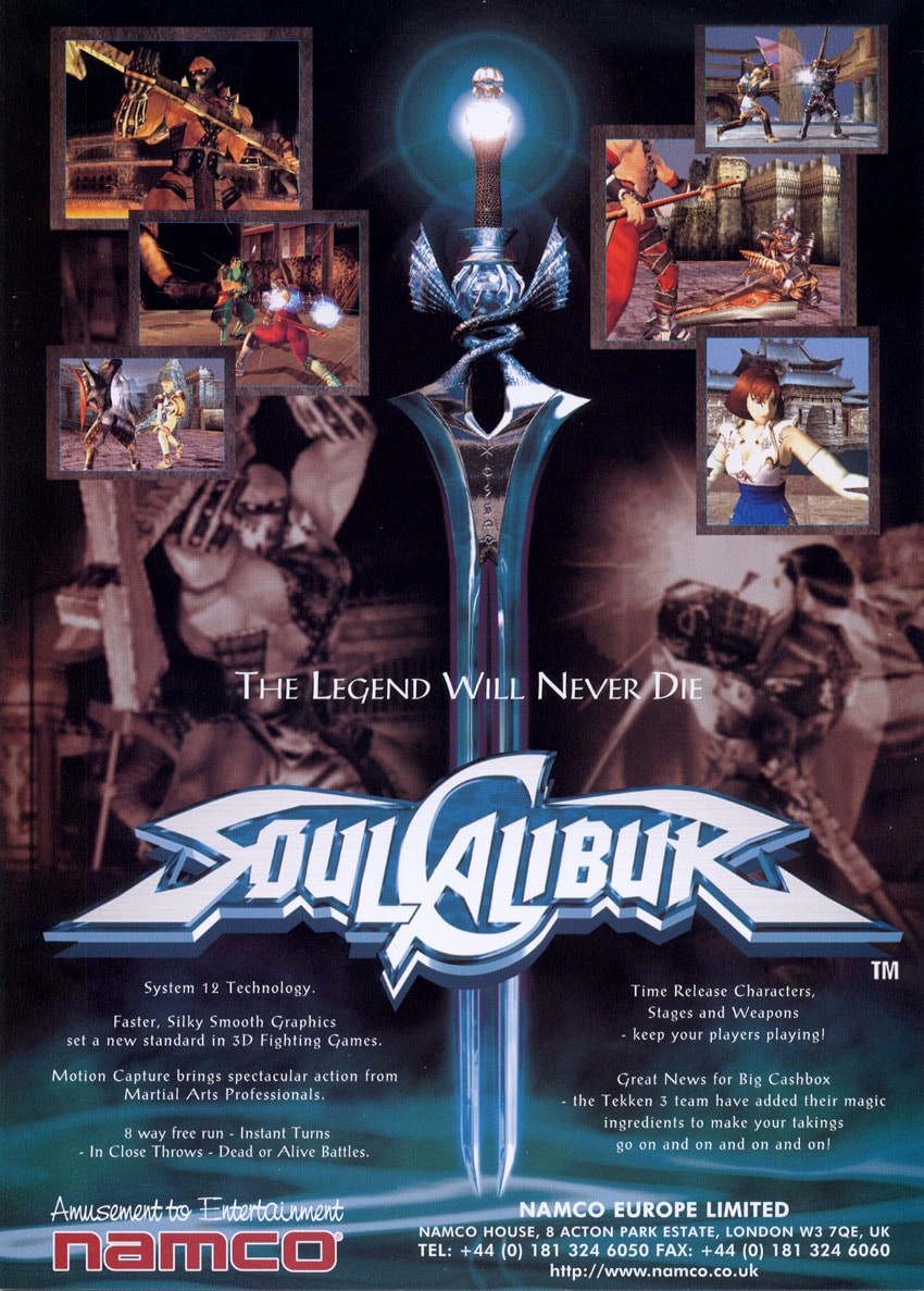 Capa do jogo SoulCalibur